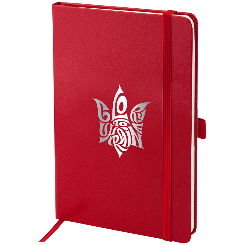 Книга записная Axent Partner Glory 8201-03-3-A, 125x195 мм, 96 листов, клетка, красная