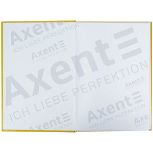 Книга записная Axent Courage 8422-552-A, А4, 96 листов, клетка, желтая