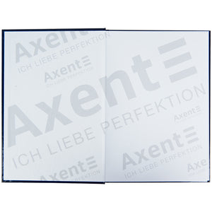 Книга записная Axent Wisdom 8422-553-A, А4, 96 листов, клетка, темно-синяя