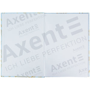 Книга записная Axent Waves 8422-560-A, А4, 96 листов, клетка, голубая