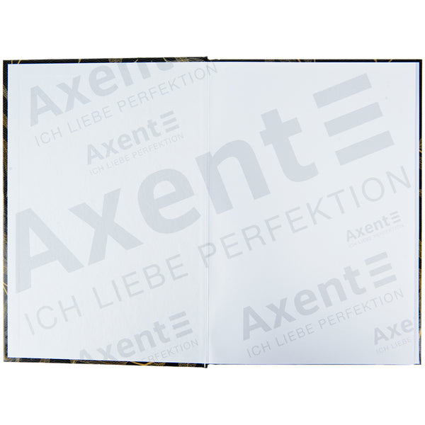 Книга записная Axent Waves 8422-561-A, А4, 96 листов, клетка, черная