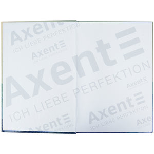 Книга записная Axent Waves 8422-562-A, А4, 96 листов, клетка, синяя