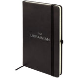 Книга записная Axent Partner Lux Ukrainian 8202-01-4-A, 125х195 мм, 96 листов, клетка, черная