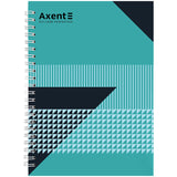 Блокнот на спирали Axent 8032-17-A, A5, 145x210 мм, 96 листов, клетка, твердая обложка