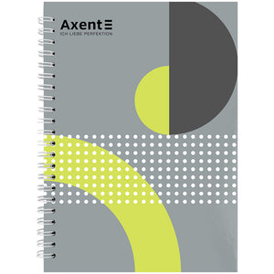 Блокнот на спирали Axent 8032-18-A, A5, 145x210 мм, 96 листов, клетка, твердая обложка