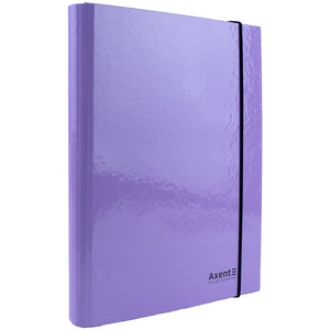 Папка на резинках объемная Axent Pastelini 1213-36-A, А4, сиреневая