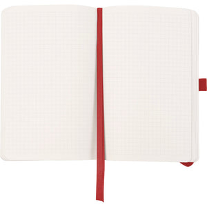 Книга записная Axent Partner Soft Skin Ukrainian 8616-06-2-A, 125x195 мм, 96 листов, клетка, красная