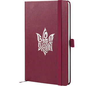 Книга записная Axent Partner Glory 8201-46-4-A, 125x195 мм, 96 листов, клетка, винная