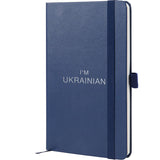 Книга записная Axent Partner Ukrainian 8201-02-5-A, 125x195 мм, 96 листов, клетка, синяя