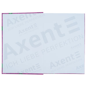 Книга записная Axent Leopard 8422-555-A, А4, 96 листов, клетка, розовая