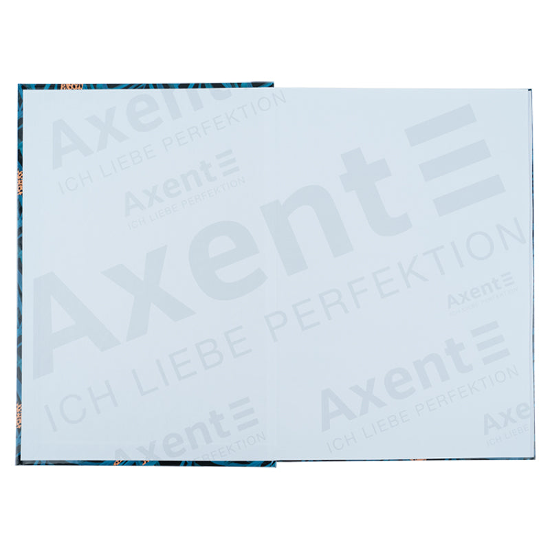 Книга записная Axent Leopard 8422-556-A, А4, 96 листов, клетка, темно-синяя
