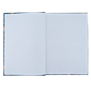 Книга записная Axent Leopard 8422-556-A, А4, 96 листов, клетка, темно-синяя