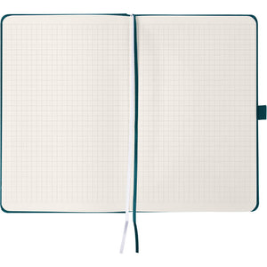 Книга записная Axent Partner Tryzub 8201-31-3-A, 125x195 мм, 96 листов, клетка, малахитовая