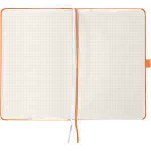 Книга записная Axent Partner Glory 8201-42-4-A, 125x195 мм, 96 листов, клетка, персиковая