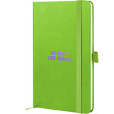 Книга записная Axent Partner Brave 8201-04-1-A, 125x195 мм, 96 листов, клетка, салатовая