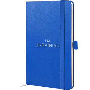 Книга записная Axent Partner Ukrainian 8201-07-2-A, 125x195 мм, 96 листов, клетка, голубая