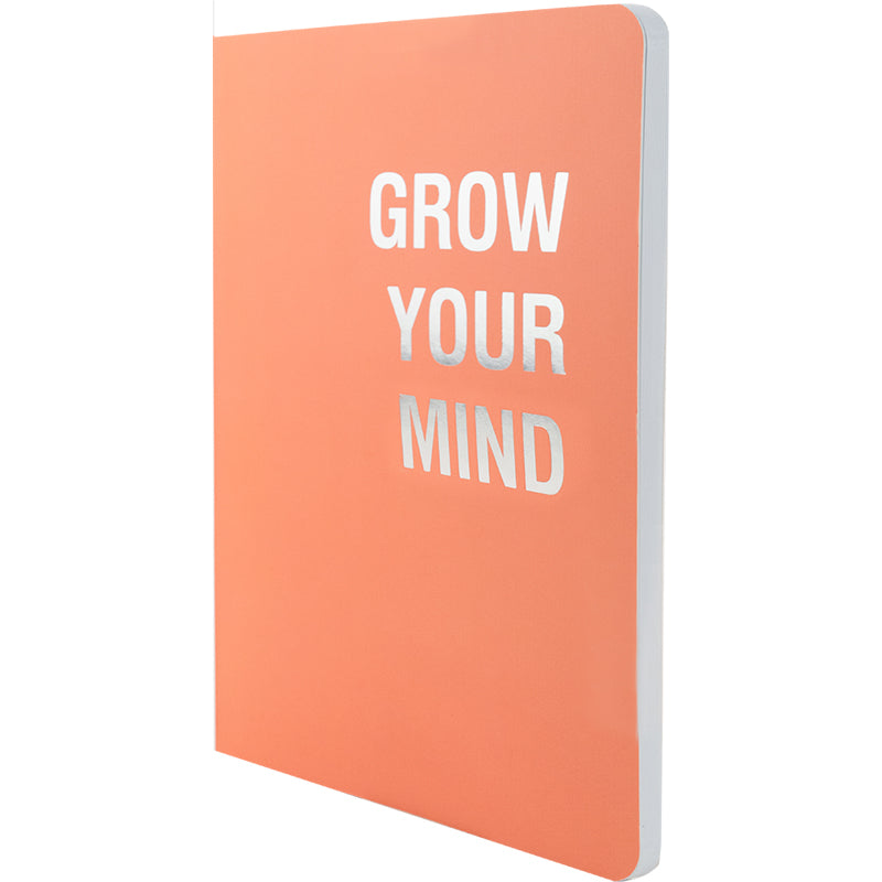 Книга записная Axent Motivation 8700-5-A, А5, 80 листов, клетка, Grow your mind