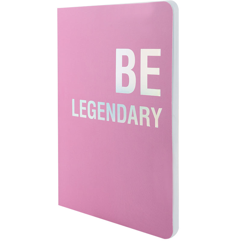 Книга записная Axent Motivation 8700-6-A, А5, 80 листов, клетка, Be legendary