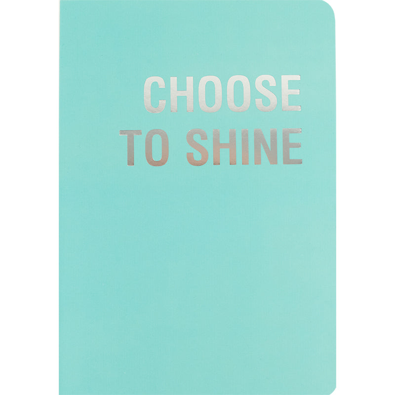 Книга записная Axent Motivation 8700-7-A, А5, 80 листов, клетка, Choose to shine