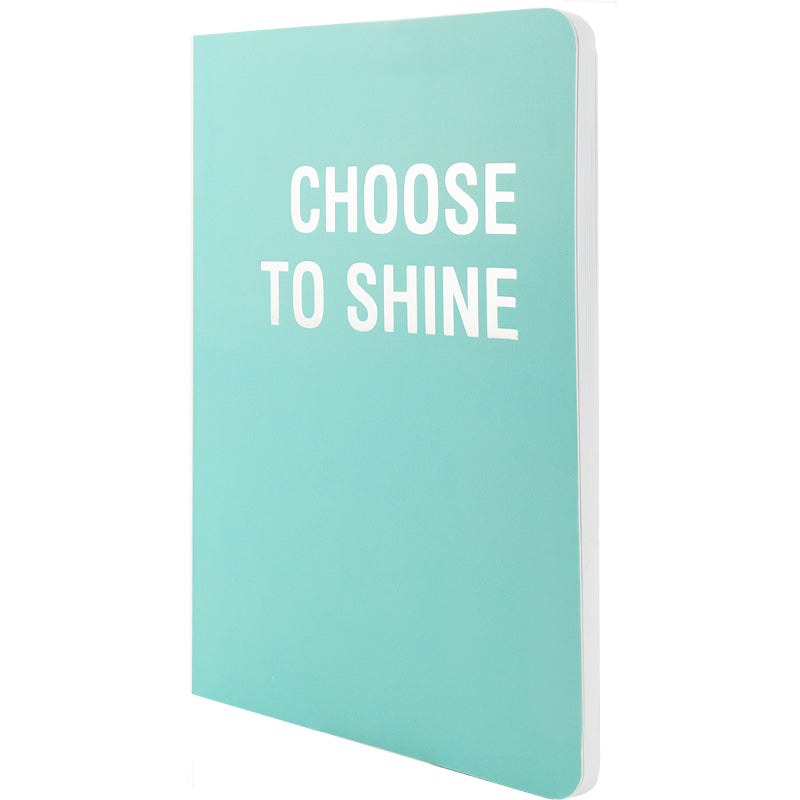 Книга записная Axent Motivation 8700-7-A, А5, 80 листов, клетка, Choose to shine