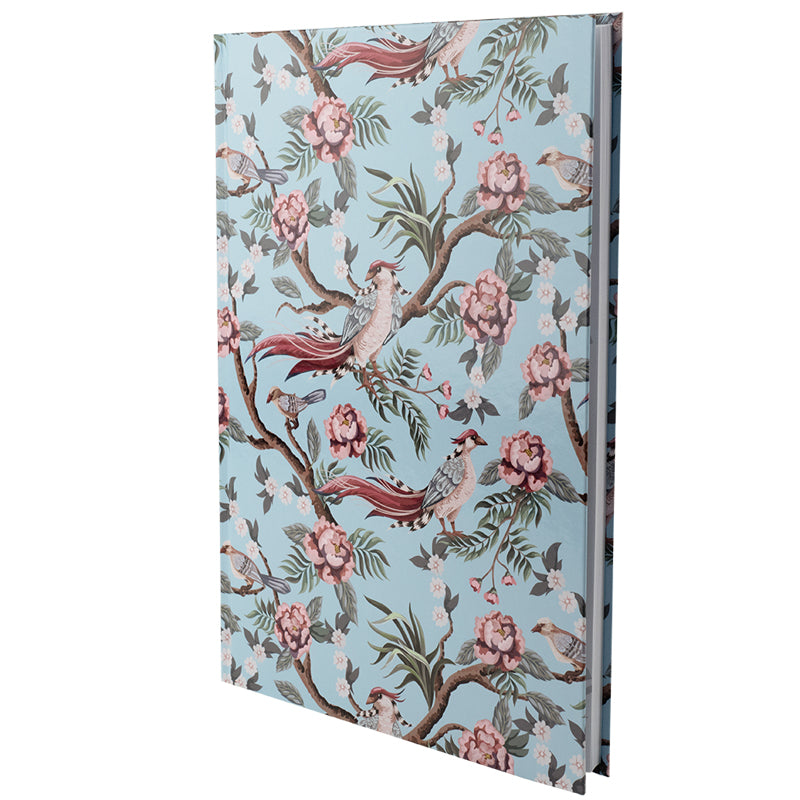 Книга записная Axent Birds&Flowers-1 8422-568-A, А4, 96 листов, клетка