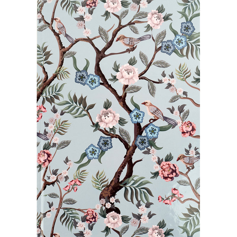 Книга записная Axent Birds&Flowers-3 8422-570-A, А4, 96 листов, клетка