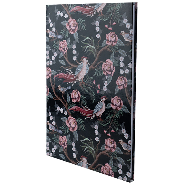Книга записная Axent Birds&Flowers-4 8422-571-A, А4, 96 листов, клетка