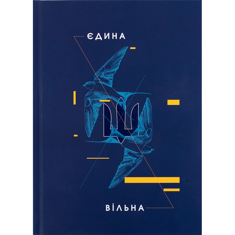 Книга записная Axent UA Єдина 8455-4-A, А5, 96 листов, клетка, твердая обложка