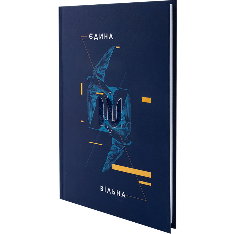 Книга записная Axent UA Єдина 8455-4-A, А5, 96 листов, клетка, твердая обложка