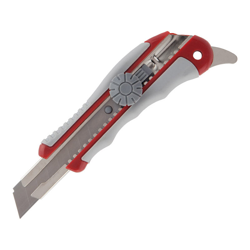 Nóż do papieru Axent 6705-A, metalowe prowadnice, wkładki gumowe, 18 mm