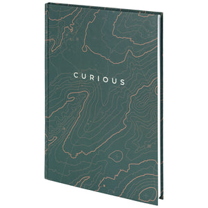 Книга записна Earth Colors 8422-577-A, А4, 96 аркушів, клітинка, Curious
