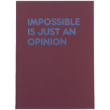 Книга записная Impossible 8458-1-A, А5, 96 листов, клетка, твердая обложка