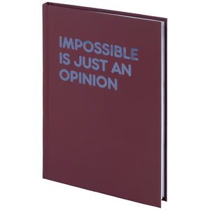 Книга записная Impossible 8458-1-A, А5, 96 листов, клетка, твердая обложка