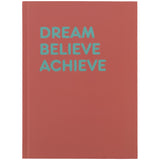 Книга записная Dream 8458-3-A, А5, 96 листов, клетка, твердая обложка