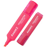 Маркер Axent Highlighter 2537-10-A, 1-5 мм, клиновидный, розовый