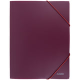 Папка на резинках Axent Earth colors 1504-14-A, А4, бордо