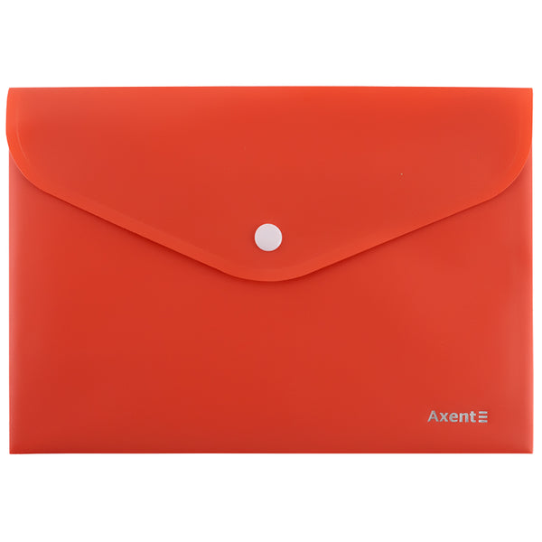 Папка на кнопке Axent Earth colors 1522-28-A, А5, коралловый