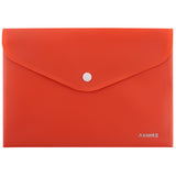 Папка на кнопке Axent Earth colors 1522-28-A, А5, коралловый