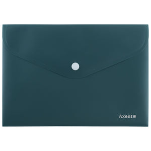 Папка на кнопке Axent Earth colors 1522-30-A, А5, зеленый