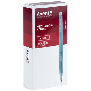 Карандаш механический Axent Style AMP9027-A с ластиком, HB, 0.5 мм