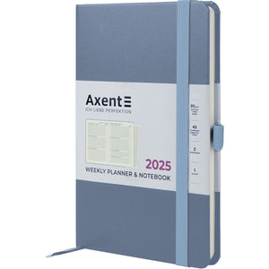 Щотижневик 2025 Axent Partner Strong 8505-25-62-A, 125x195 мм, сірий
