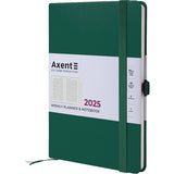 Щотижневик 2025 Axent Prime Strong 8507-25-61-A, 145x210 мм, зелений ліс