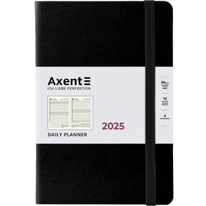 Ежедневник 2025 Axent Partner Strong 8819-25-01-A, 145x210 мм, черный