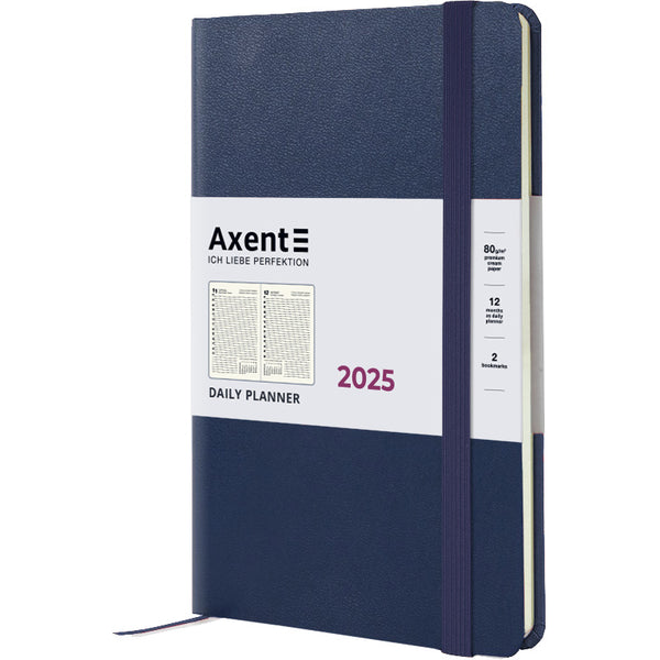 Ежедневник 2025 Axent Partner Strong 8819-25-02-A, 145x210 мм, синий