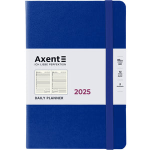 Ежедневник 2025 Axent Partner Strong 8819-25-38-A, 145x210 мм, классический синий