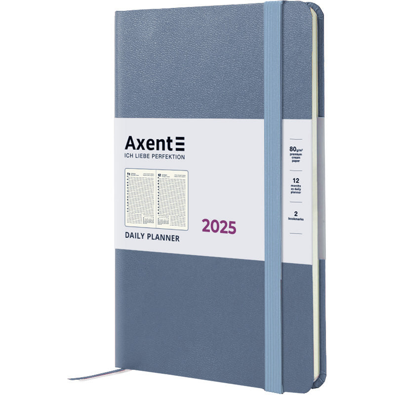 Ежедневник 2025 Axent Partner Strong 8819-25-62-A, 145x210 мм, серый