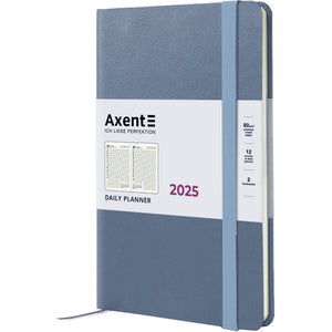 Ежедневник 2025 Axent Partner Strong 8819-25-62-A, 145x210 мм, серый