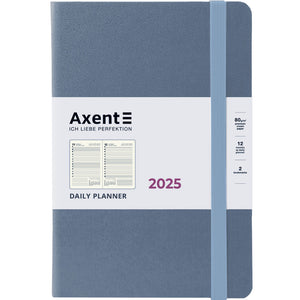 Ежедневник 2025 Axent Partner Strong 8819-25-62-A, 145x210 мм, серый