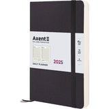 Ежедневник 2025 Axent Partner Soft Skin 8810-25-01-A, 145x210 мм, черный