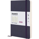 Ежедневник 2025 Axent Partner Soft Skin 8810-25-02-A, 145x210 мм, синий